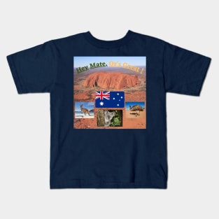 Hey Mate, Australia's Great Kids T-Shirt